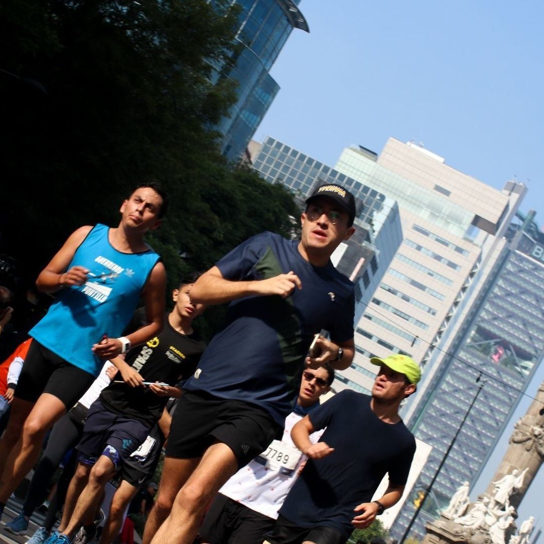 Corredores del Maratón de la CDMX