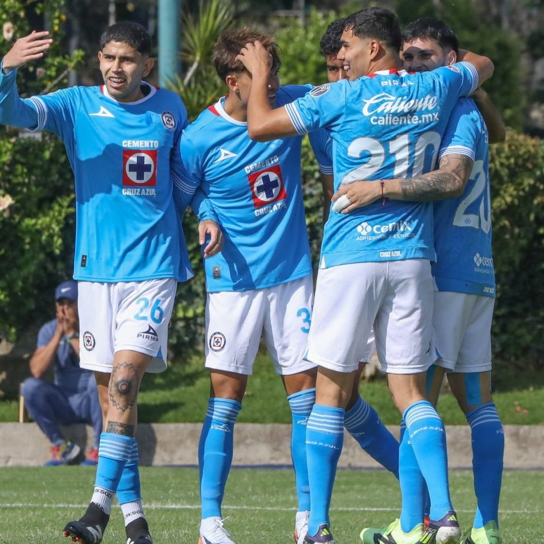 Cruz Azul sub-23 se mantiene como líder del Apertura 2024. Foto Cruz Azul