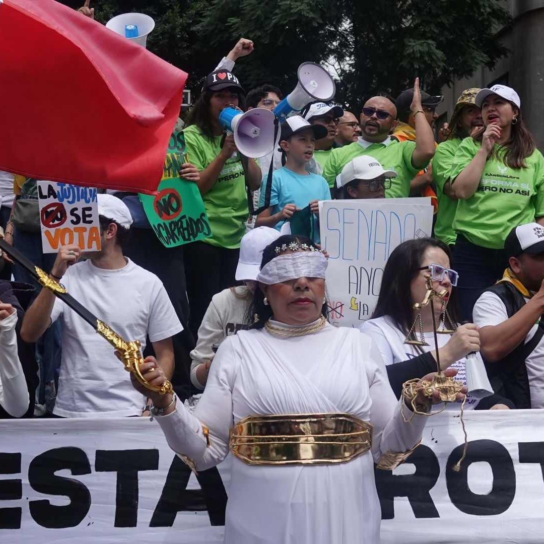 Marchas contra reforma Poder Judicial