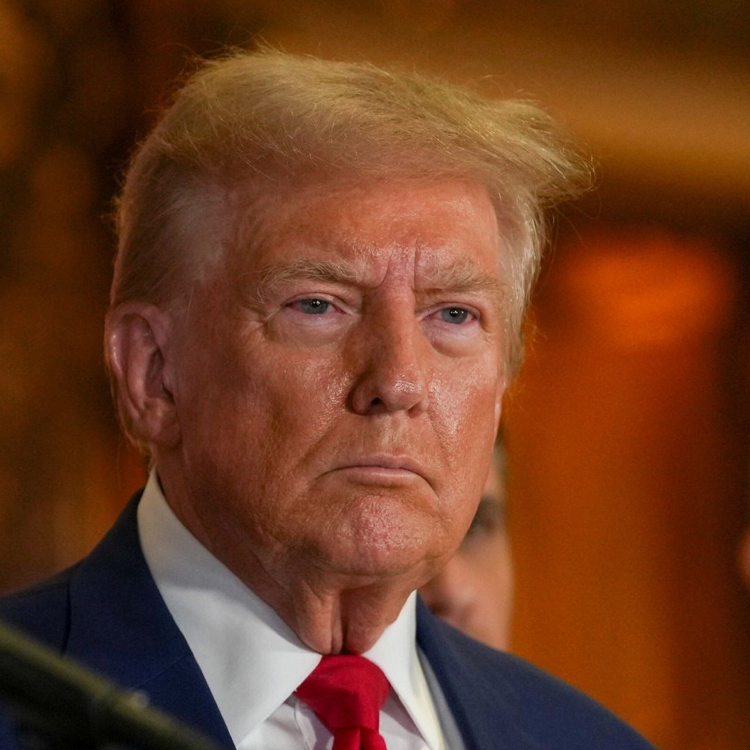 Donald Trump durante una conferencia en Nueva York el 6 de septiembre de 2024