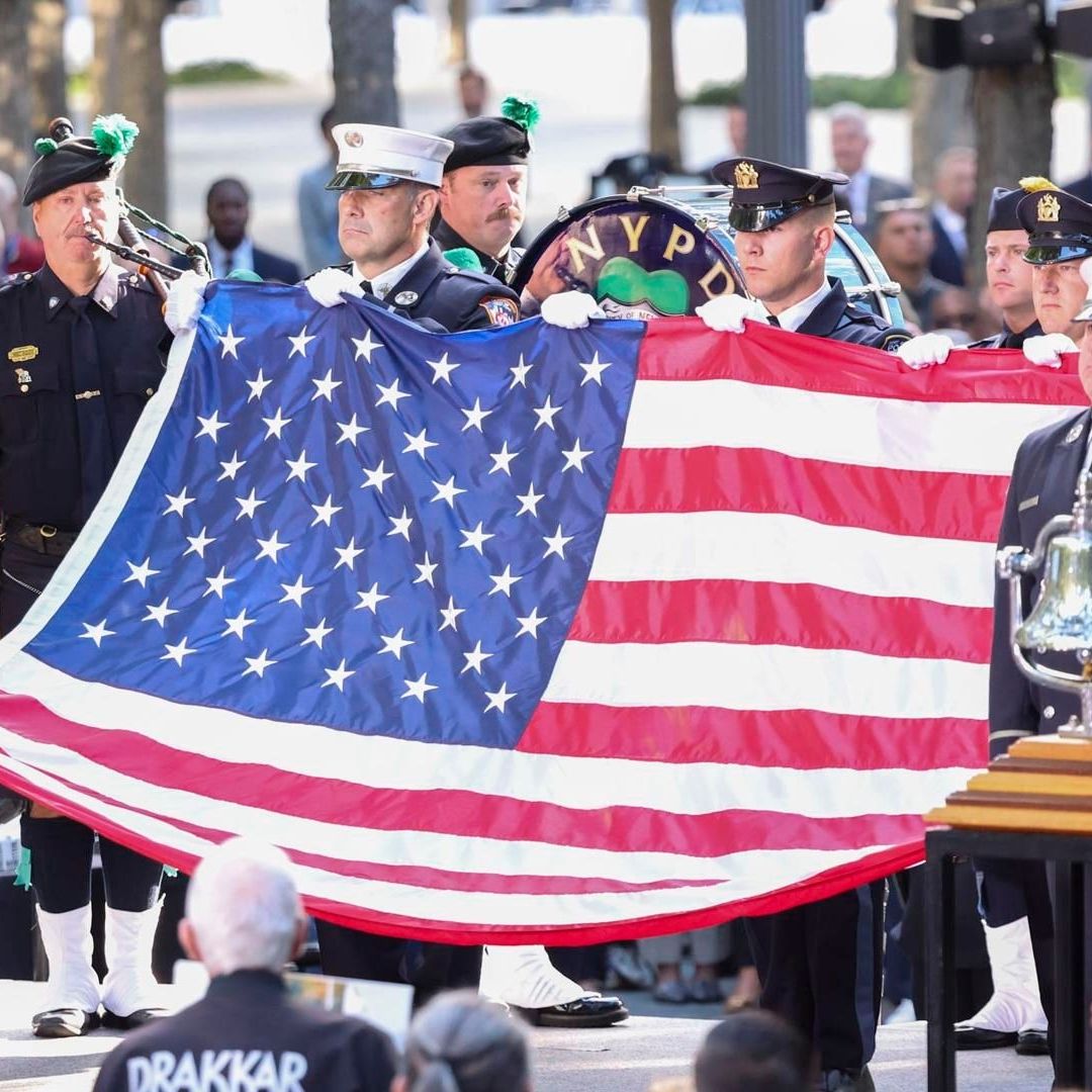 Conmemoración por el 23 aniversario de los ataques terroristas del 11 de septiembre en Nueva York.