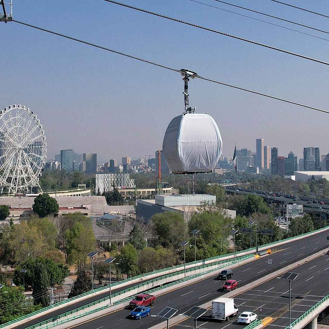 AMLO Anuncia Inauguración de Línea 3 del Cablebús que irá de Santa Fe a Los Pinos