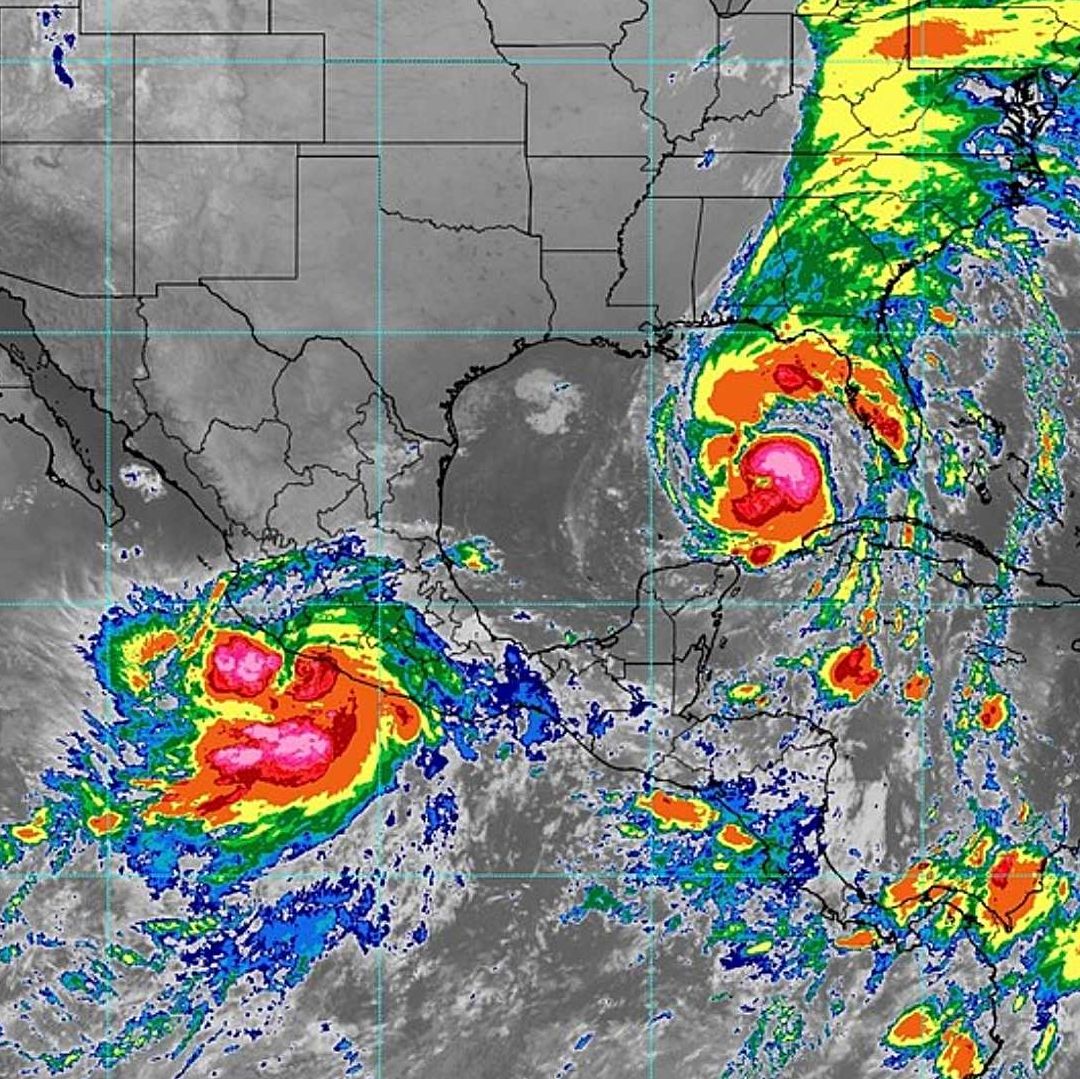 Huracán Helene Alcanza Categoría 2 Hoy 26 de Septiembre 2024 Golfo de México