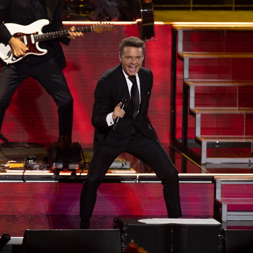 Luis Miguel en concierto del Tour 2024 en Marbella, España