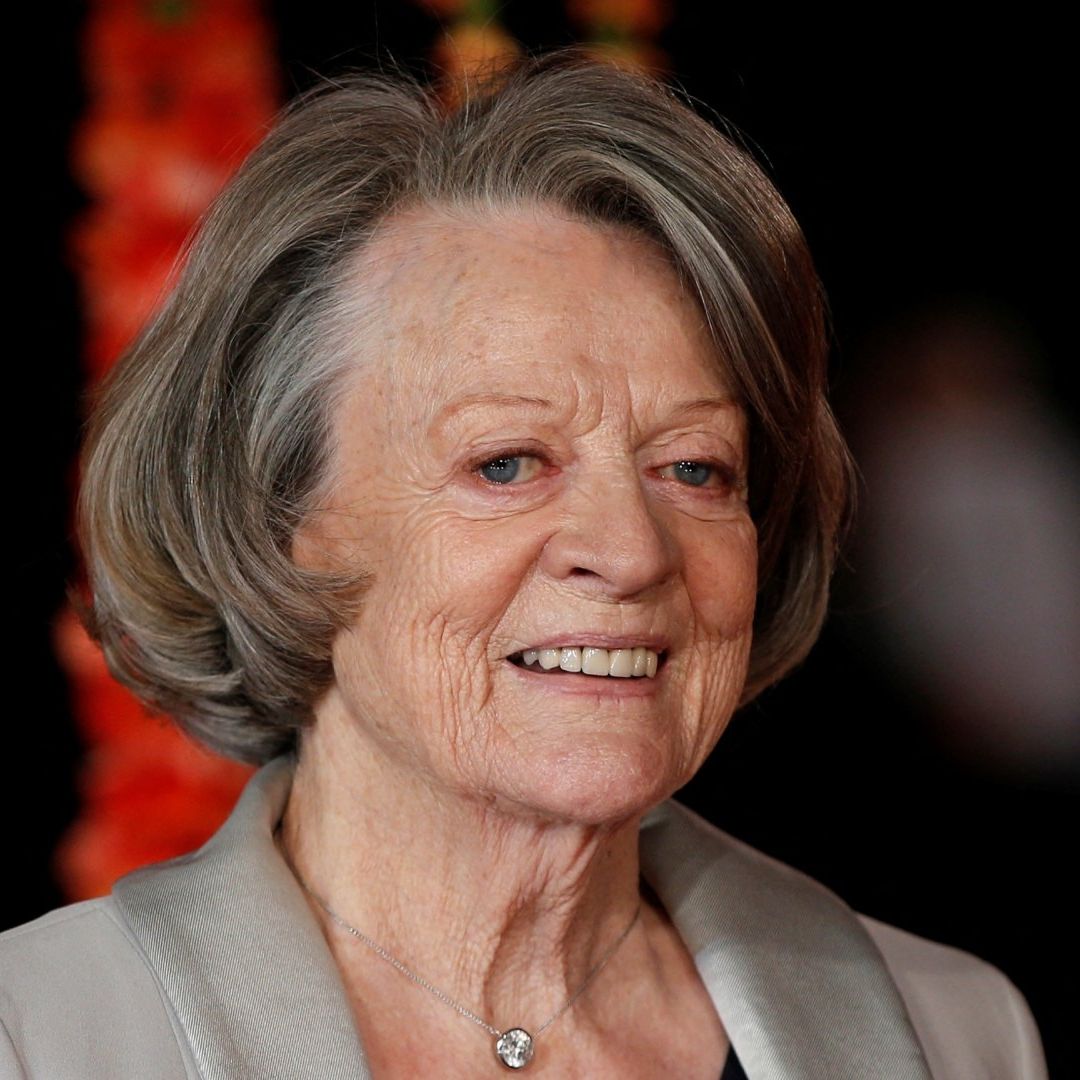 La actriz Maggie Smith durante el Royal Film Performance, el 17 de febrero de 2015
