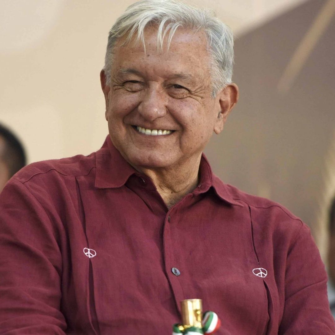 Andrés Manuel López Obrador durante evento en Oaxaca