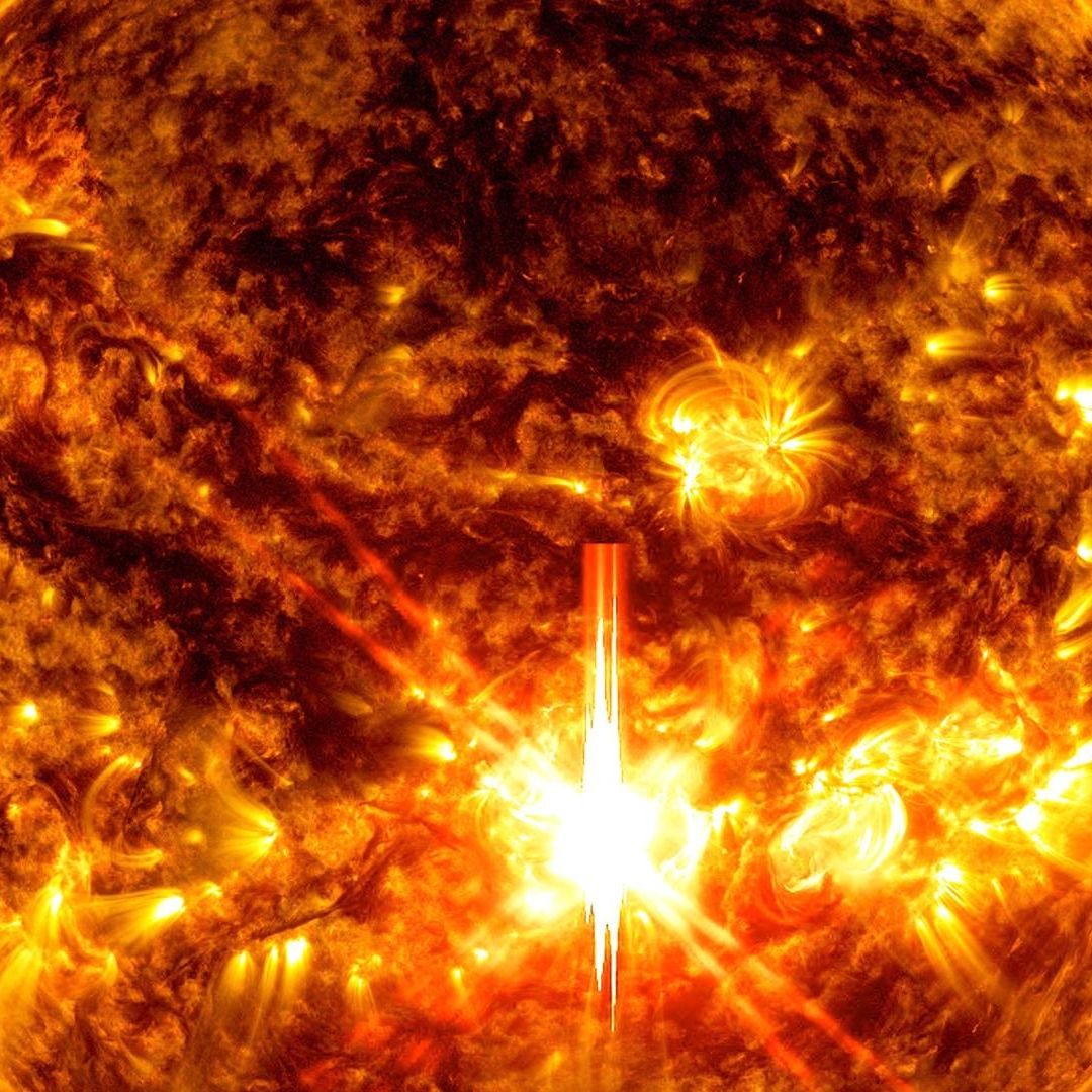Llamarada solar del 3 de octubre de 2024