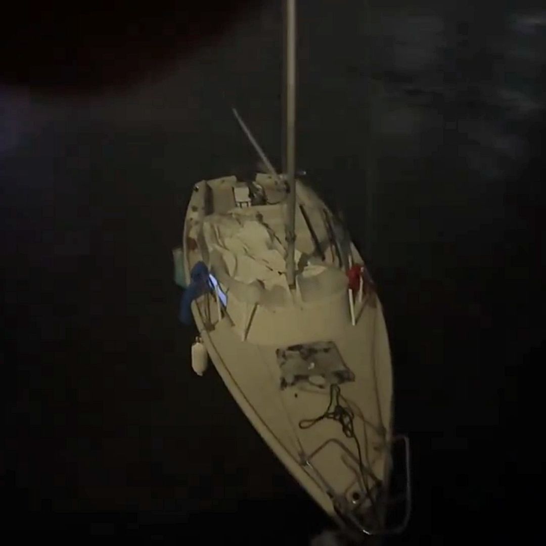 ¿Qué Pasó con el Teniente Dan que Enfrentó Paso del Huracán Milton en su Bote en Florida?