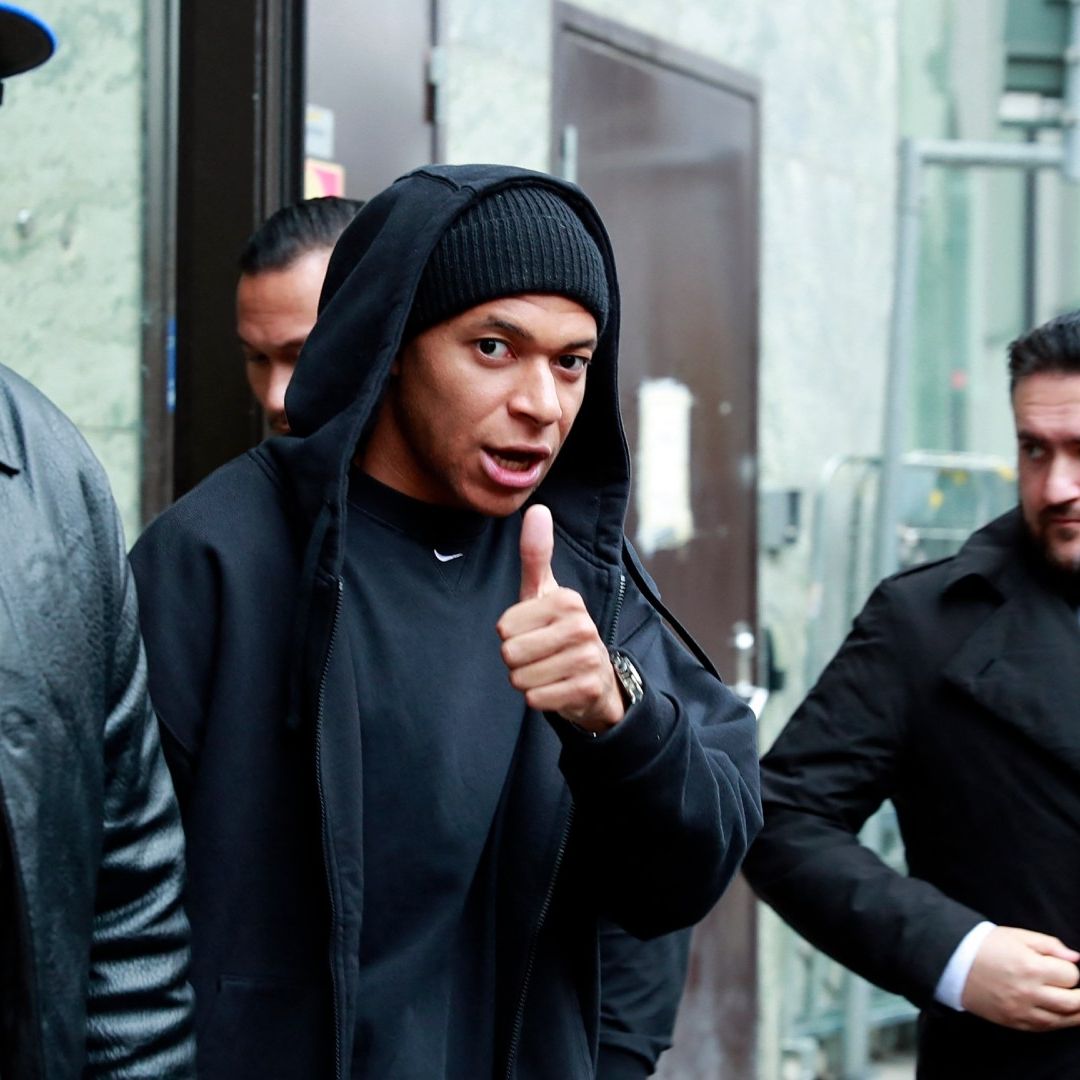 Mbappé estuvo hospedado en el hotel 'Bank' en Estocolmo. Foto AFP