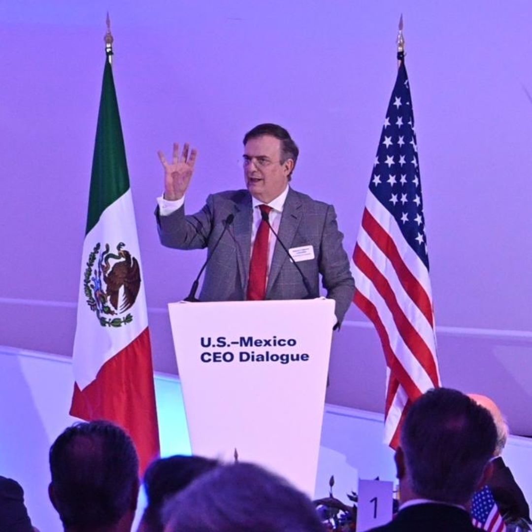 Marcelo Ebrard Habla del T-MEC y Dio Bienvenida a Empresarios al US-México CEO Dialogue