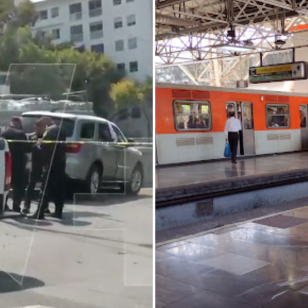 Asesinos Huyen en Metro Tras Asesinar a Mujer en la Colonia Roma