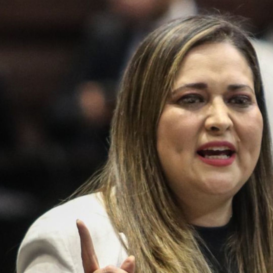 Cynthia Iliana López Castro en sesión en la Cámara de Diputados el 29 de noviembre de 2023