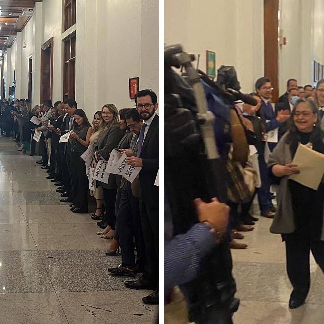 Protesta Trabajadores Poder Judicial CDMX Ministros Sesión SCJN Hoy Martes