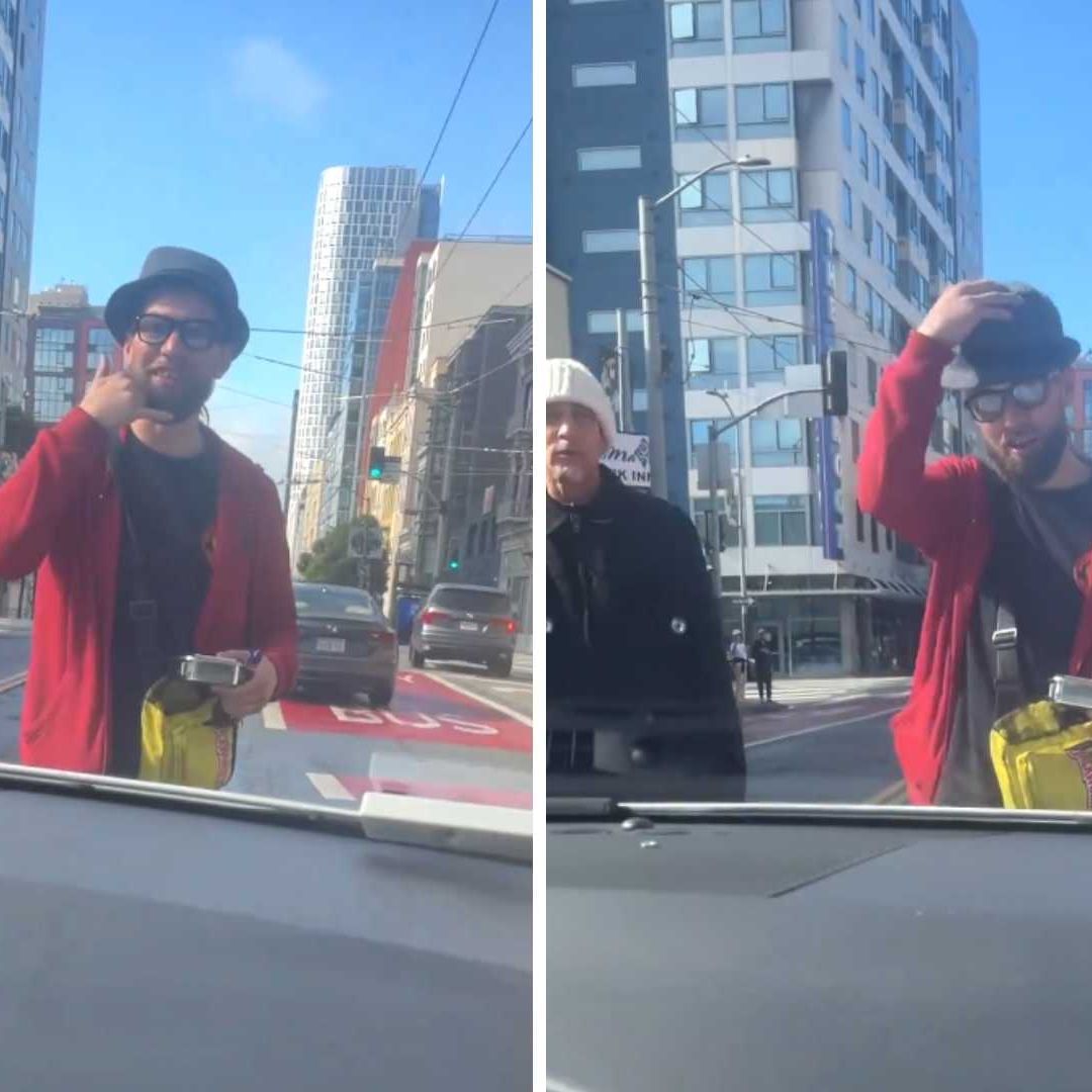 Sujeto detiene taxi autónomo para acosar a mujer