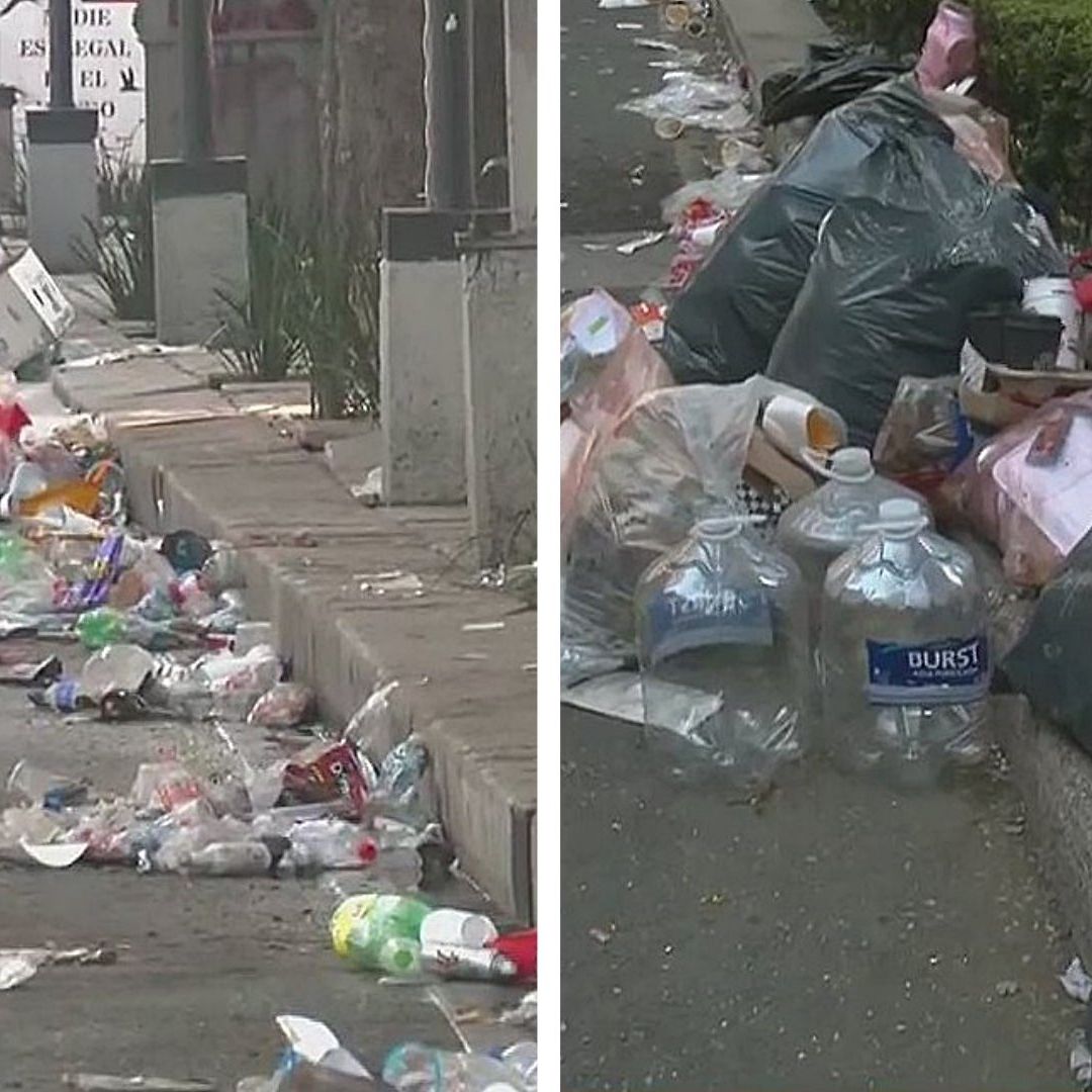 Basura ‘Inunda’ Paseo de la Reforma Luego de Festejos por Año Nuevo 2025