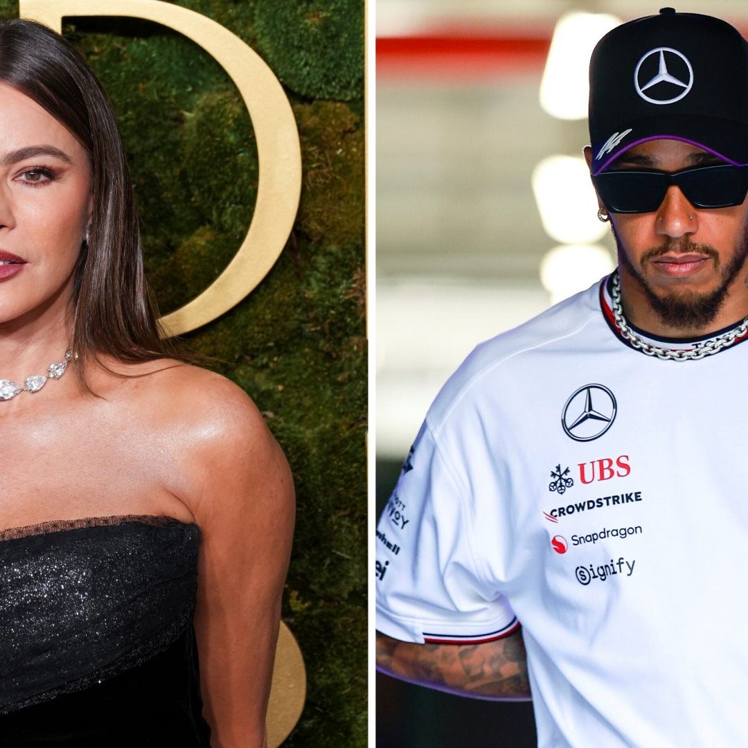 Sofía Vergara y Lewis Hamilton desatan sospechas de romance