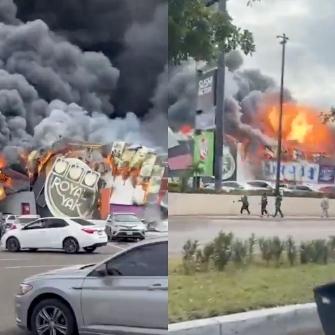 Videos | Momento en que se Incendia el Air Jump Trampoline Park, en Culiacán, Sinaloa