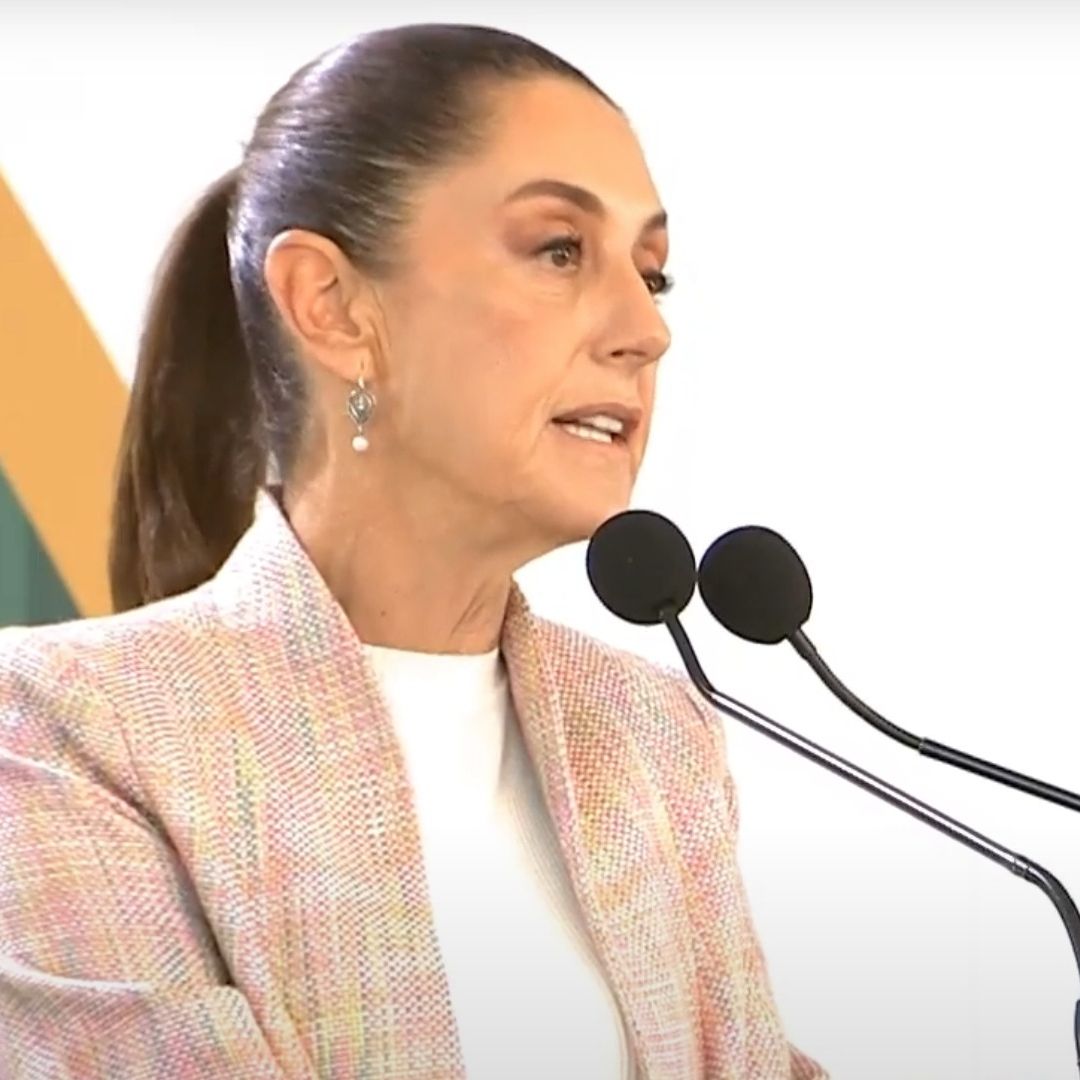 "Ayer decía que yo no tengo preocupación porque la economía de México está muy fuerte, muy sólida", expresó la mandataria.