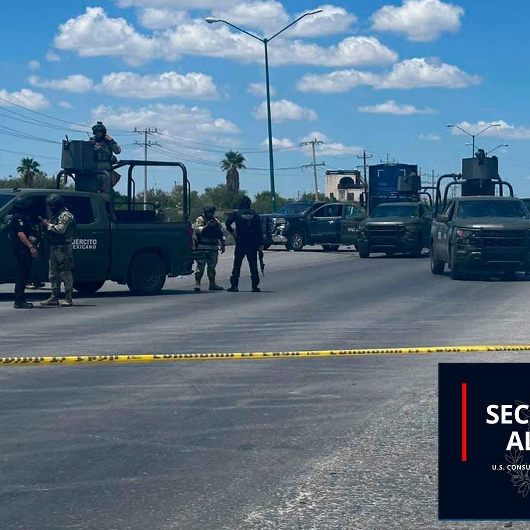 Consulado de Estados Unidos Emite Alerta en Nuevo Laredo por Múltiples Balaceras