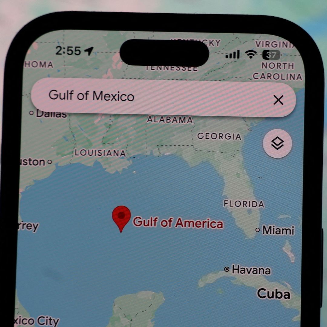 Casa Blanca presume que renombró el Golfo de México en Google Maps