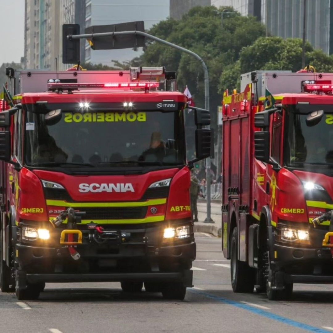 Unidades del Cuerpo Militar de Bomberos de Río de Janeiro