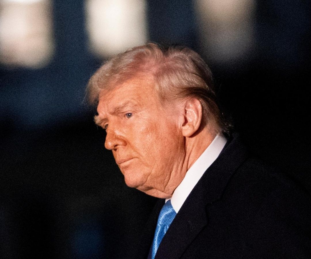 Donald Trump, presidente de Estados Unidos, en la Casa Blanca, el 19 de febrero de 2025