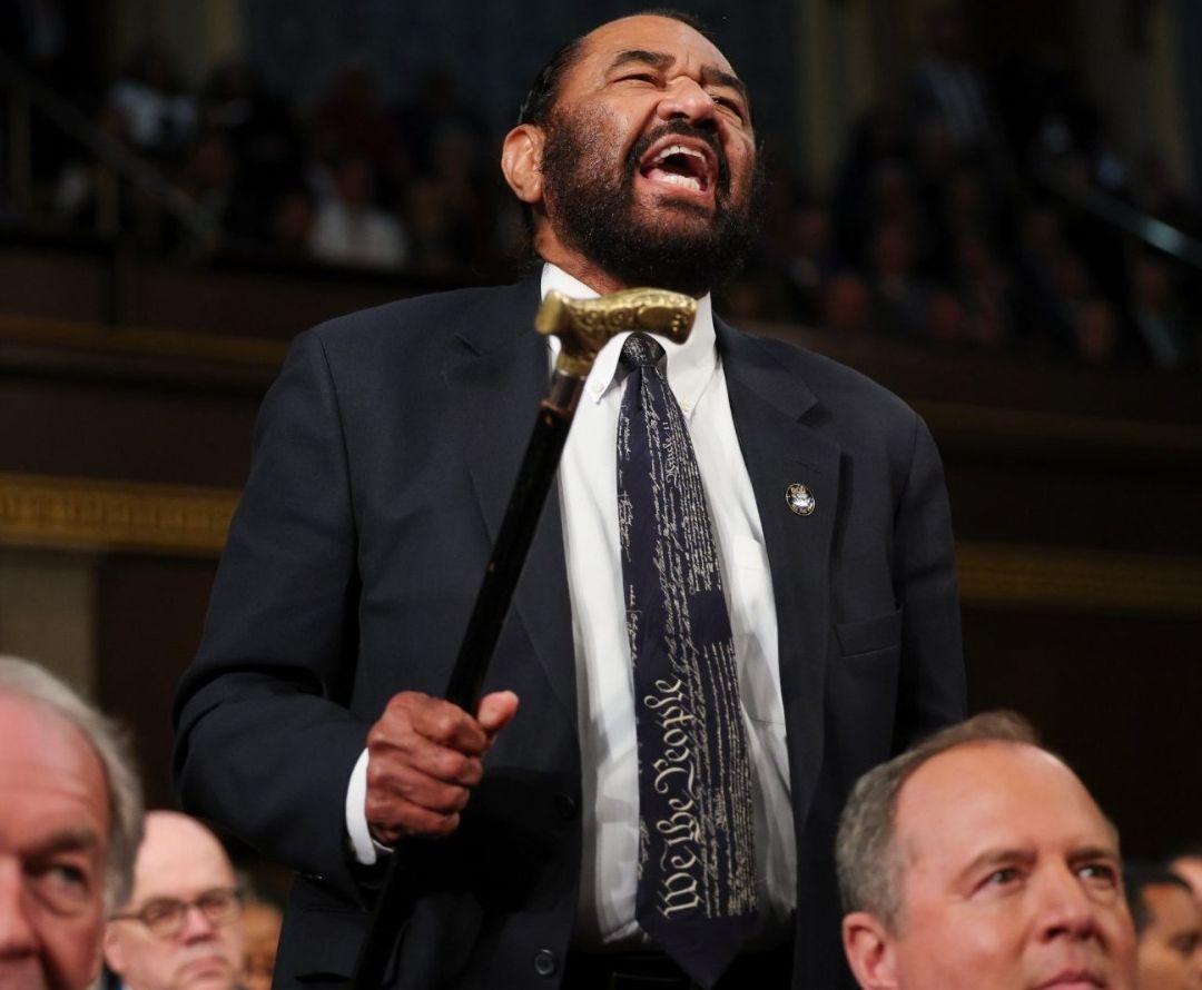 ¿Quién Es Al Green, Político Expulsado del Congreso de EUA En Medio del Discurso de Trump?