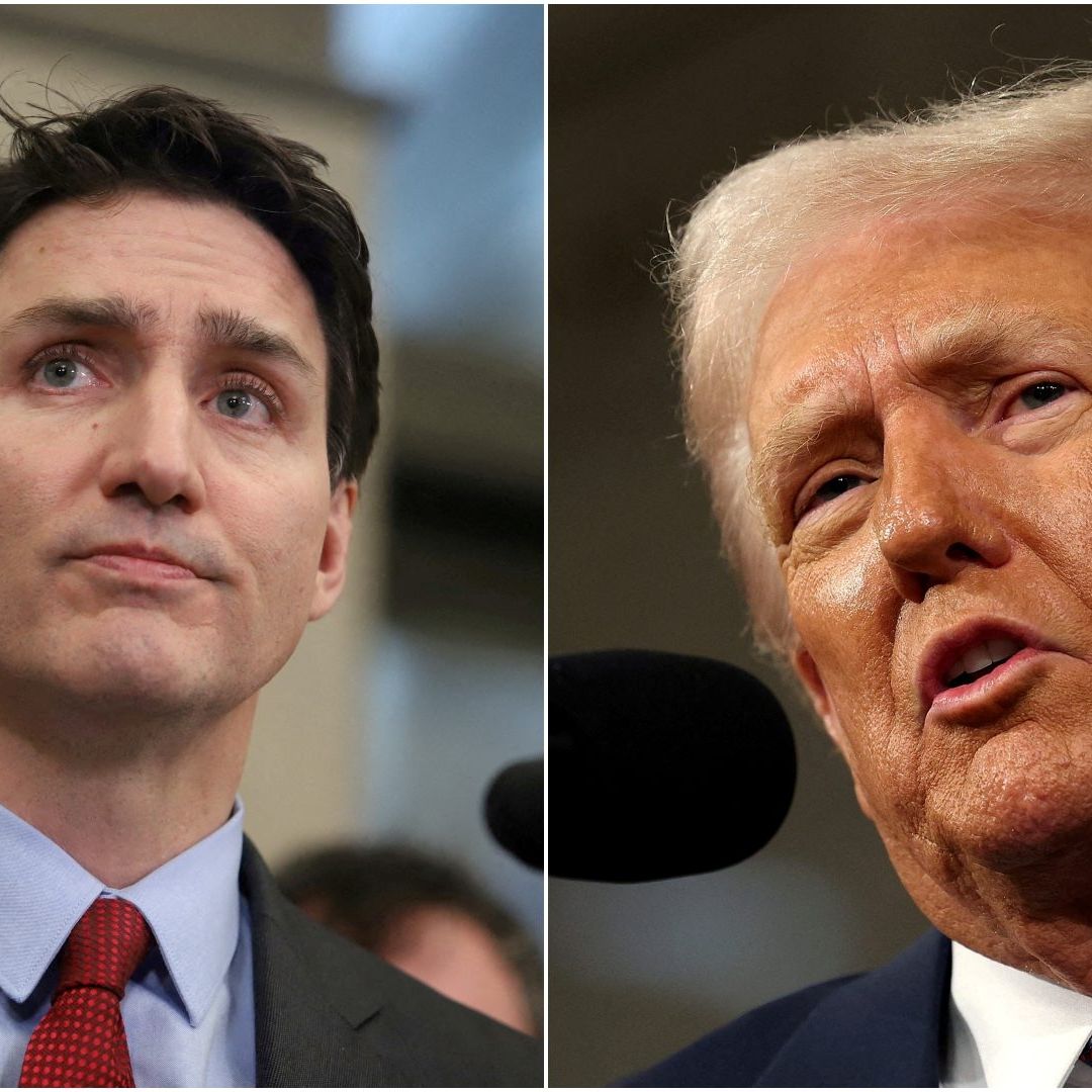 Justin Trudeau y Donald Trump