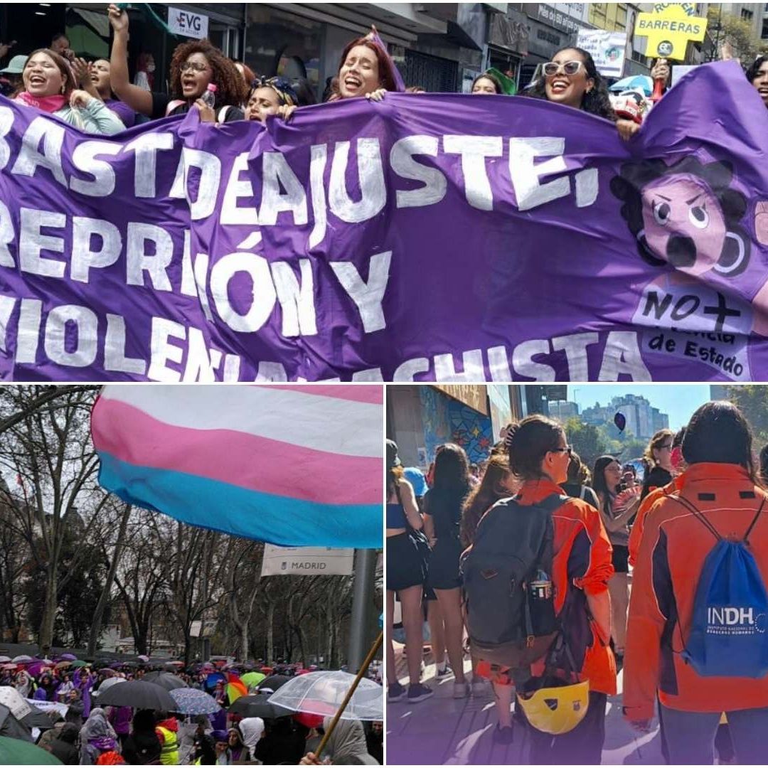 Las manifestaciones se han caracterizado por una importante convocatoria.
