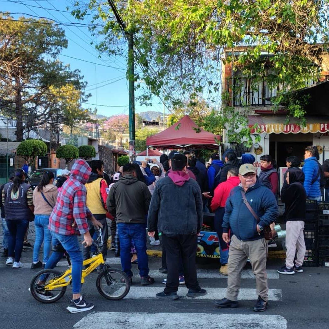 Los comerciantes ambulantes se reorganizaron para dialogar entre ellos.