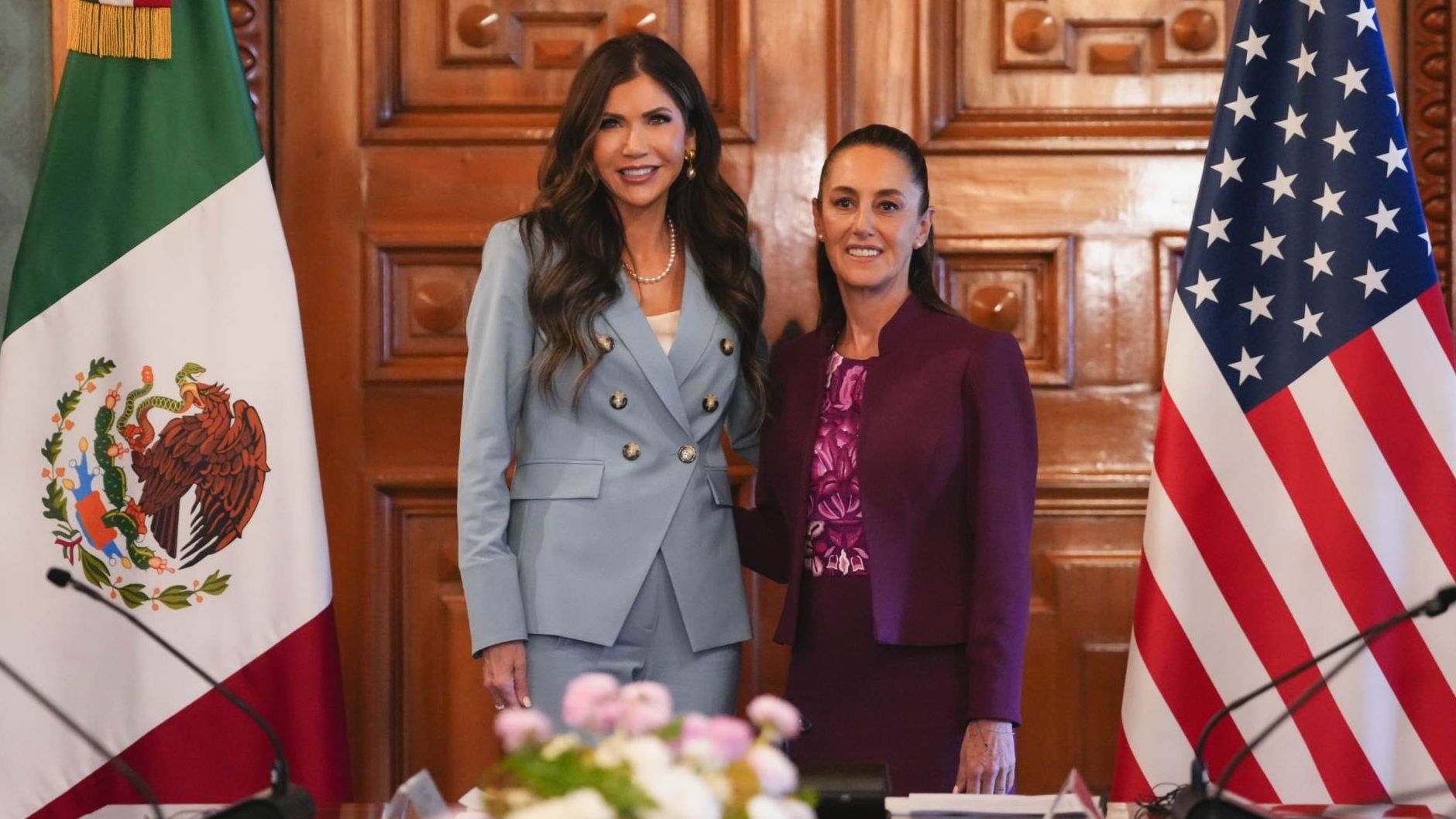 Me Reuní con Sheinbaum para Hablar del Papel de México en la Frontera: Kristi Noem