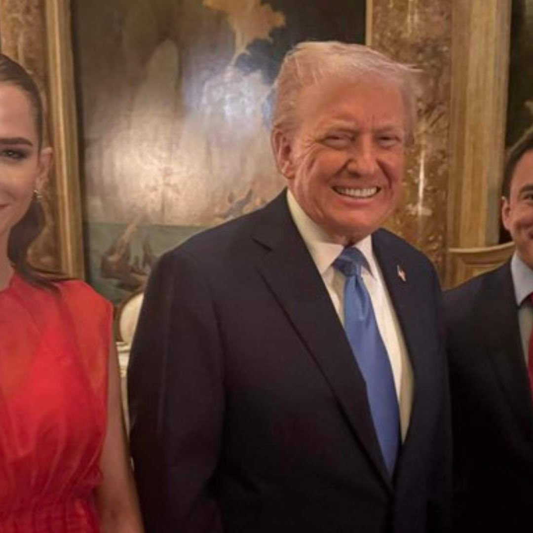 Donald Trump se Reúne con el Presidente Ecuatoriano Daniel Naboa en Florida