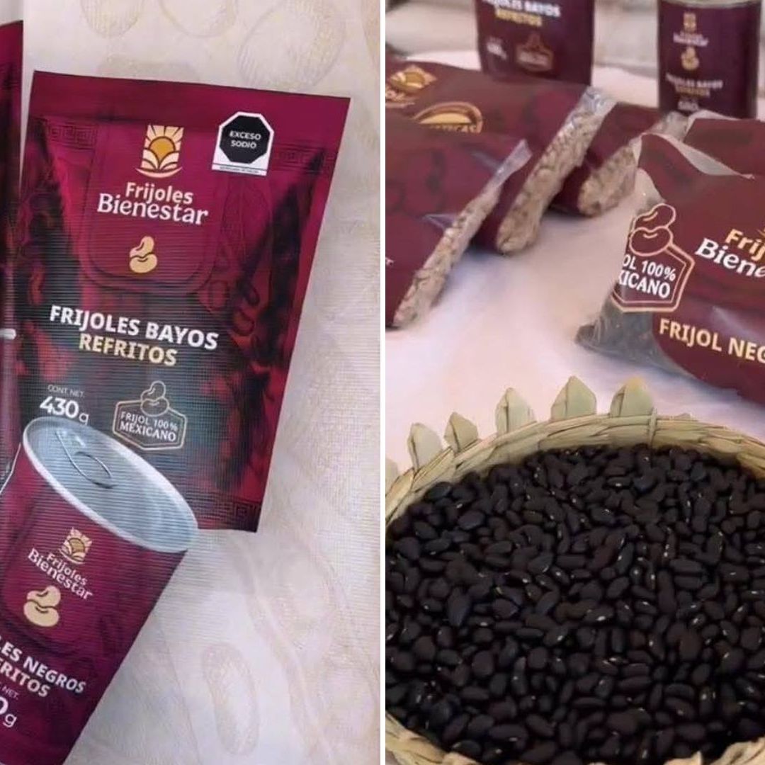 La presidenta Claudia Sheinbaum presentó los Frijoles del Bienestar que se venderán a precio accesible en todo México