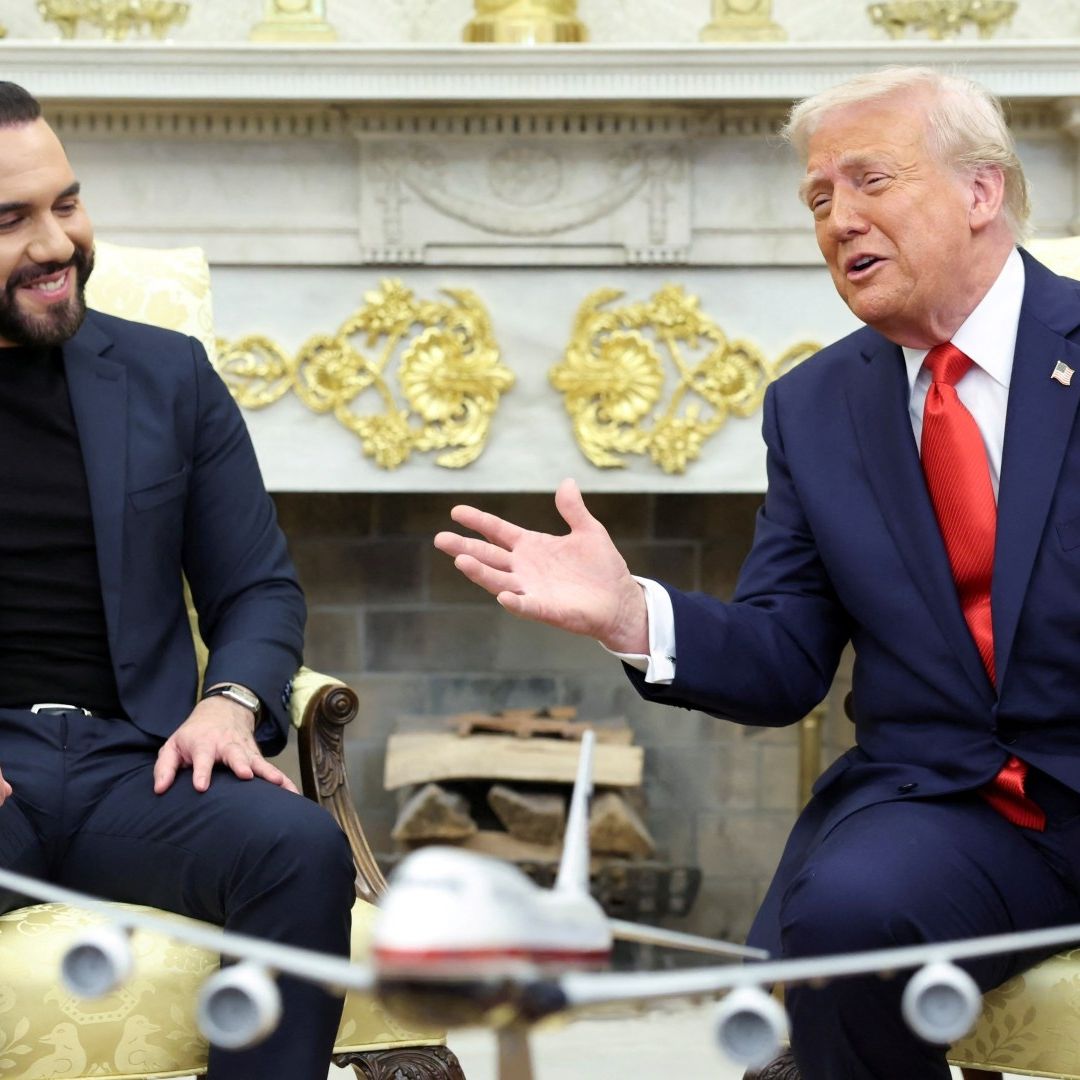 Nayib Bukele y Donald Trump, presidentes de El Salvador y Estados Unidos, respectivamente