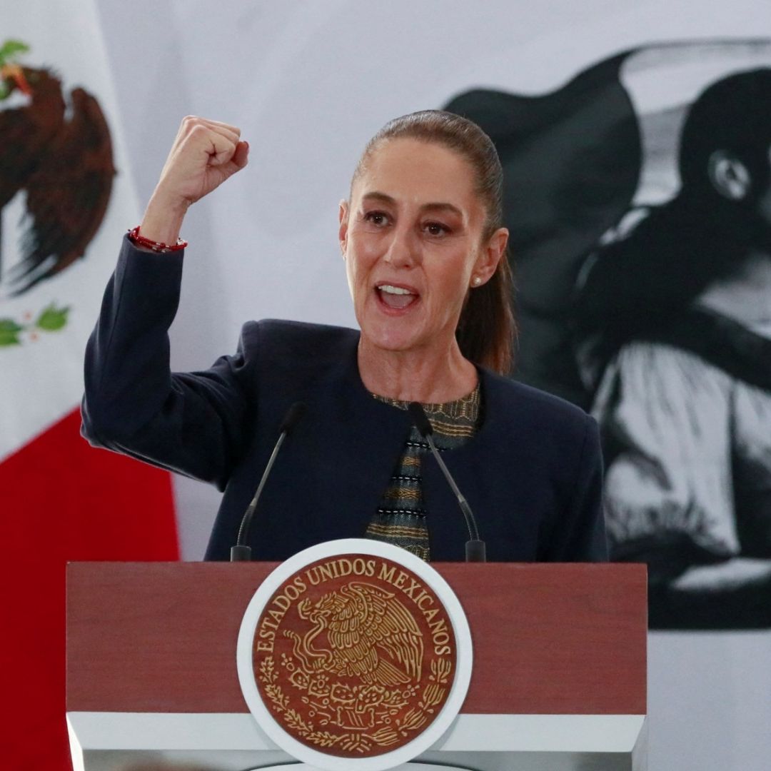 Claudia Sheinbaum destaca en listado de Time