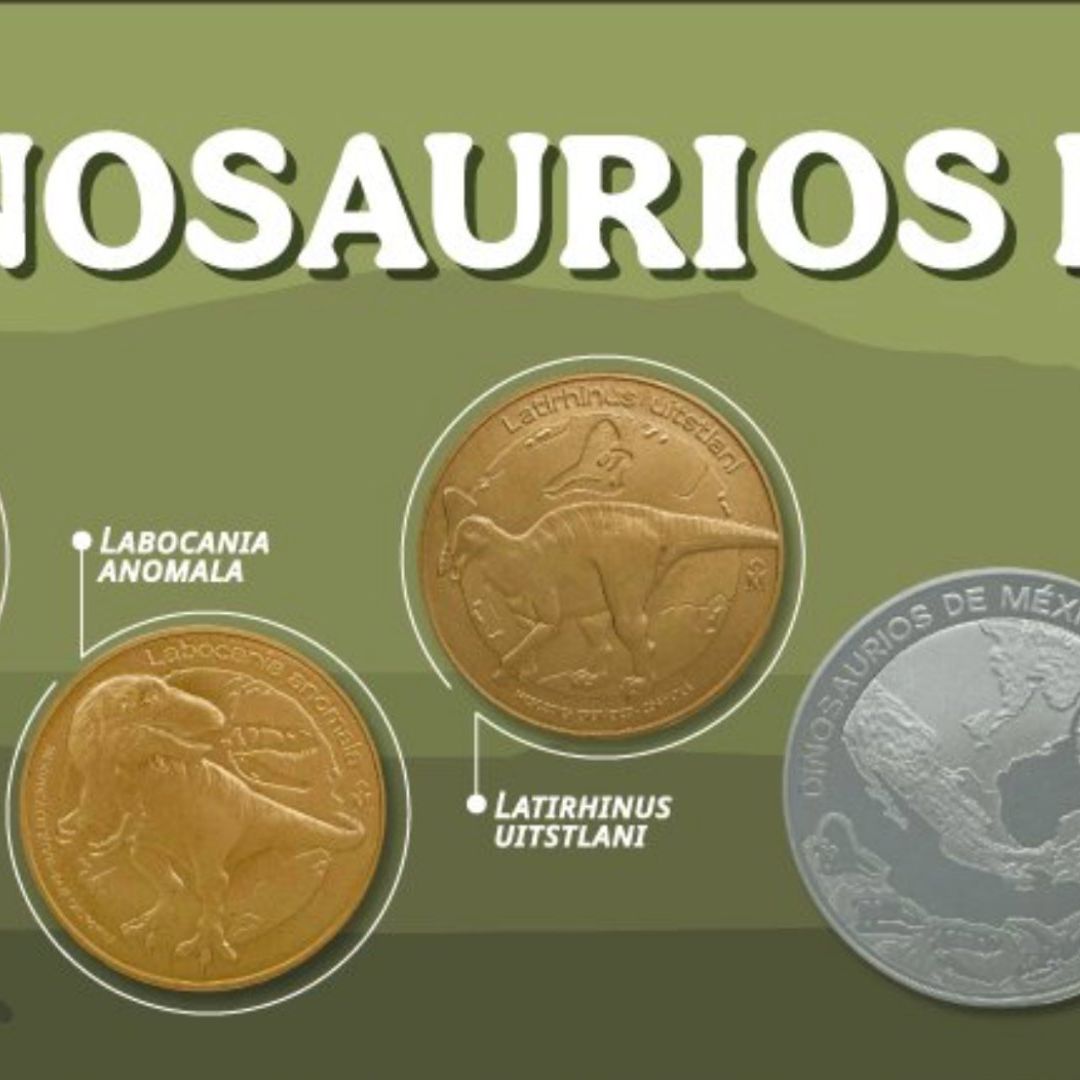 Medallas dinosaurio