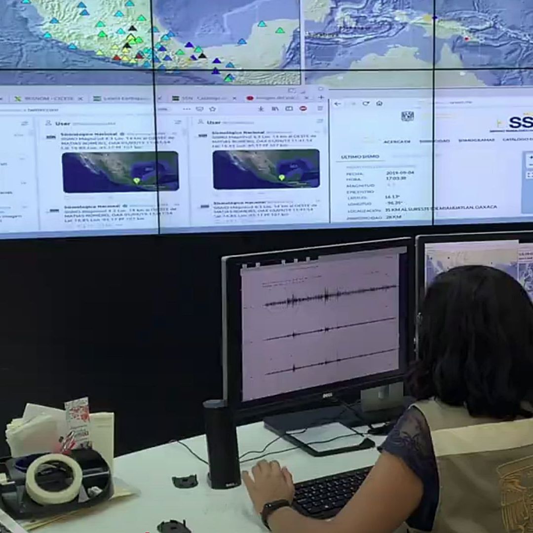 Centro Alterno de Monitoreo (CAM) del Servicio Sismológico Nacional