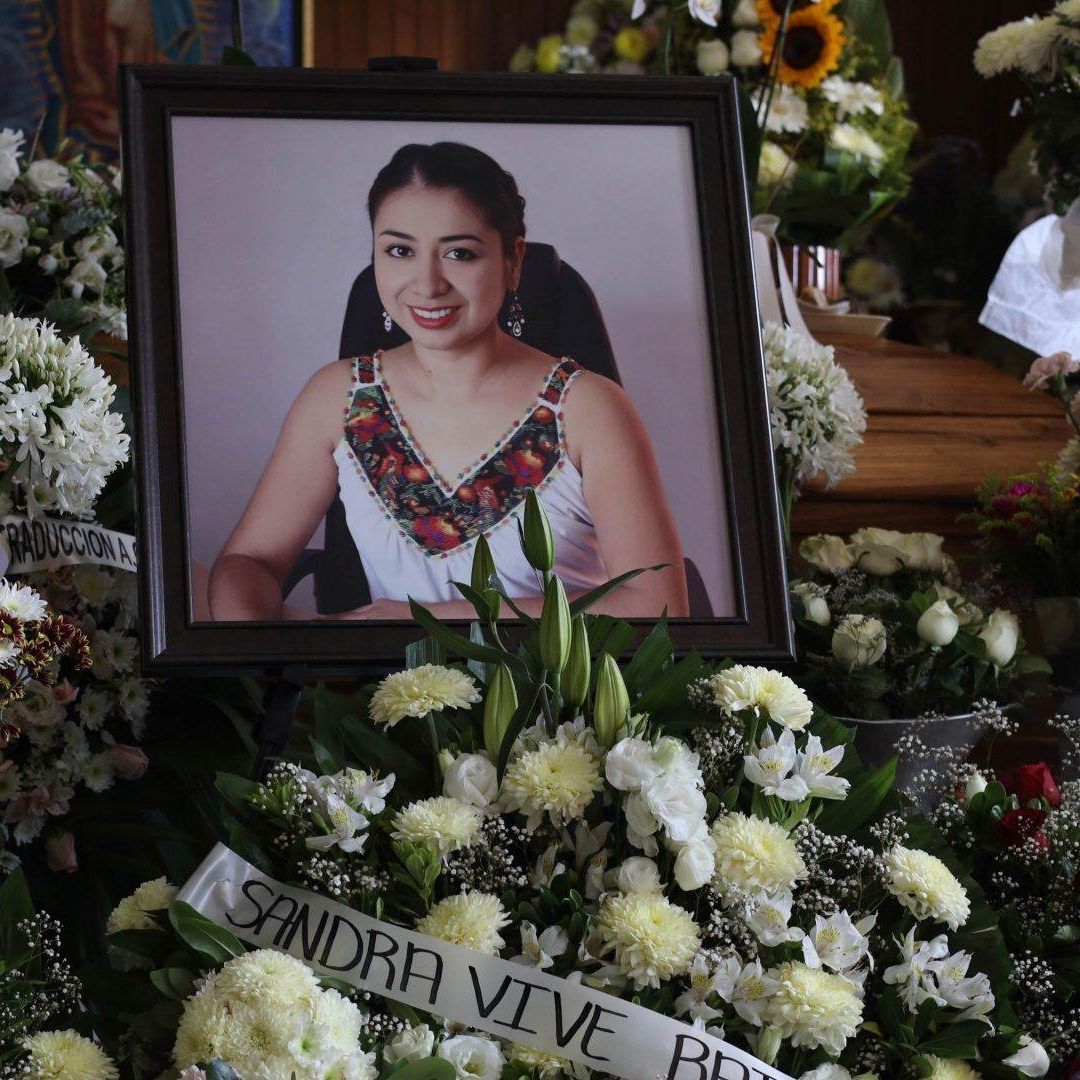 Sepultan a Sandra Domínguez, Activista Mixe, en San Pedro Ixtlahuaca, Oaxaca