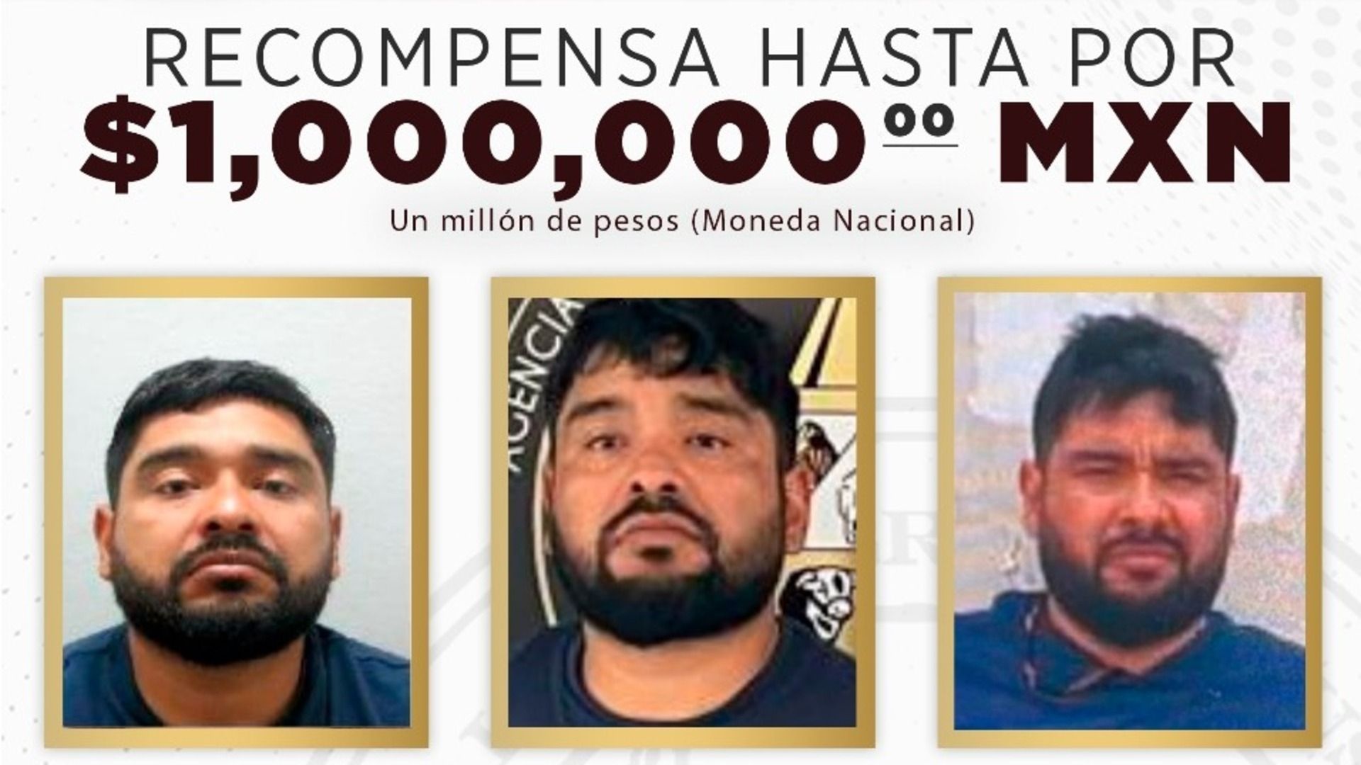 Ofrece FGJE 1 Millón de Pesos de Recompensa por "El Ponchis" Líder de Grupo Criminal en Sonora