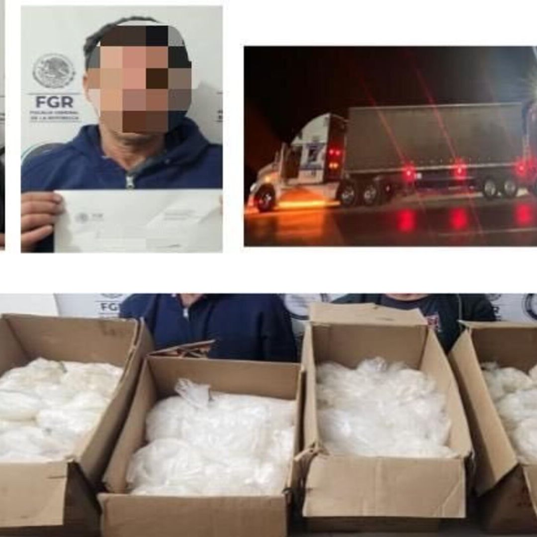 Detienen a Hombres que Transportaban Metanfetaminas y Goma de Opio en Estación Luis, Huatabampo