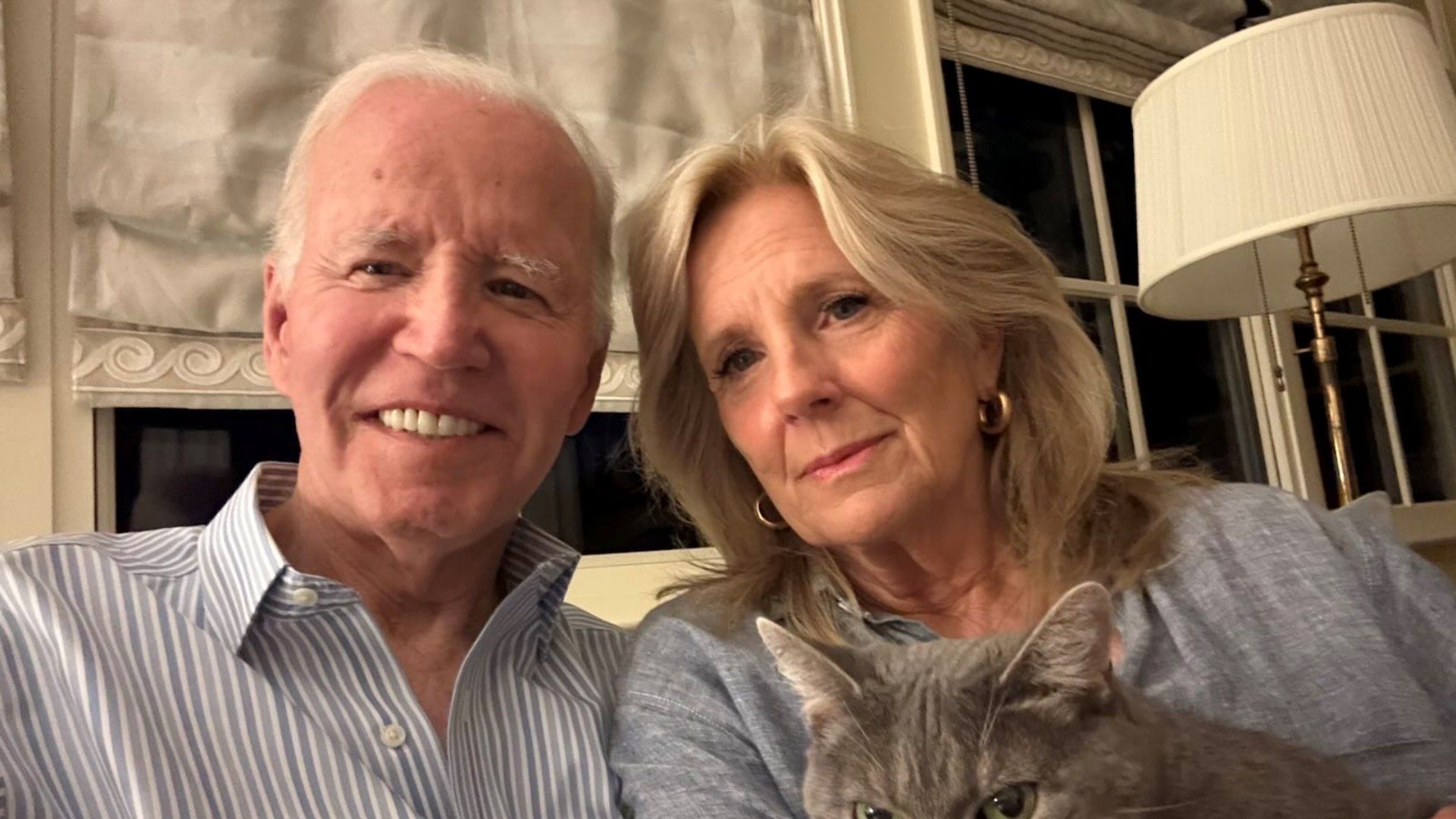 Joe Biden y su esposa Jill