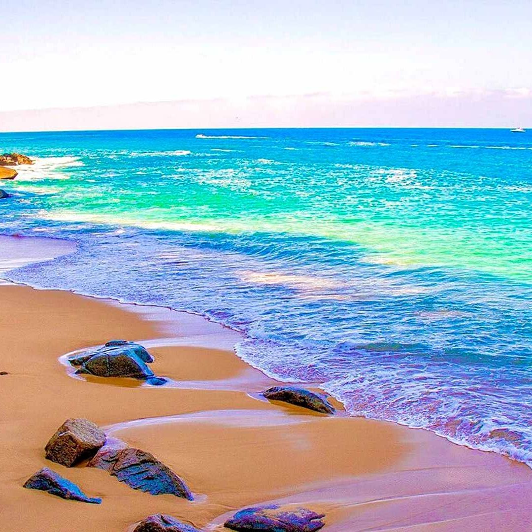 Playa Madagascar enclavada en el Pacífico mexicano