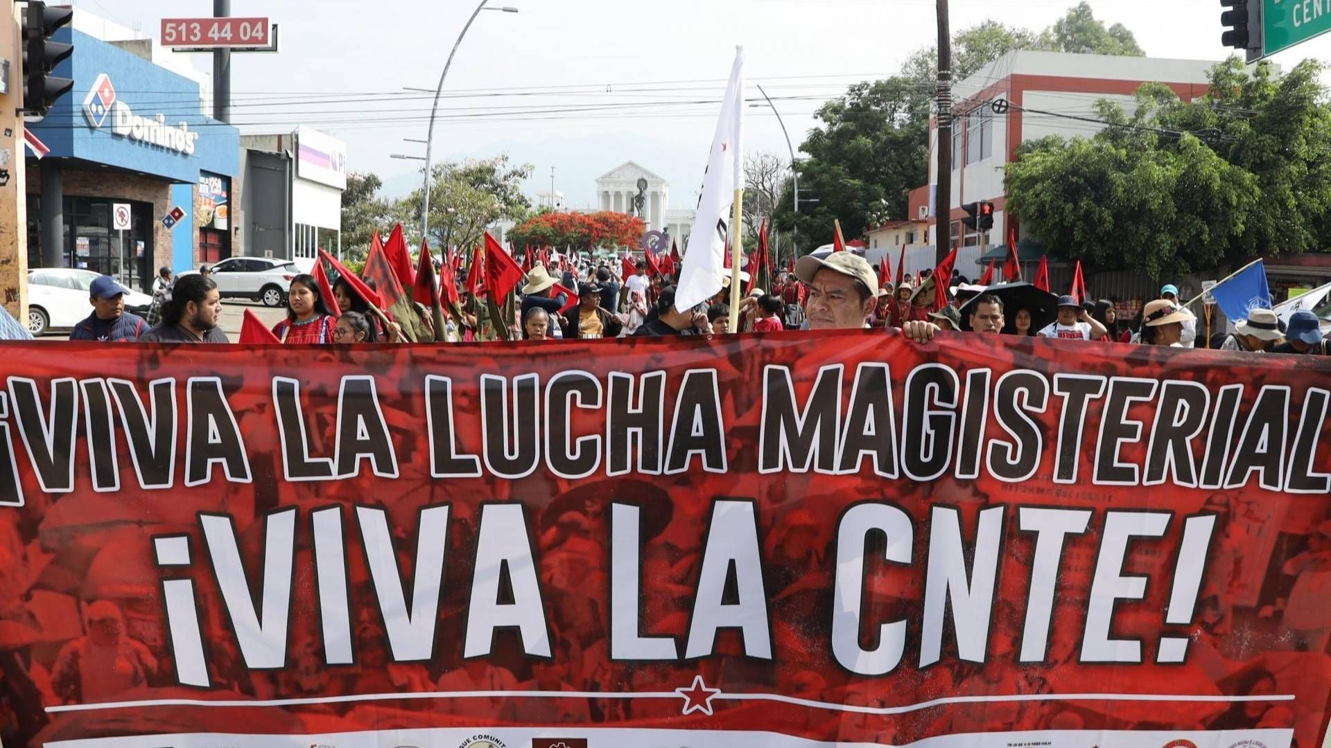 La CNTE mantiene sus principales exigencias.
