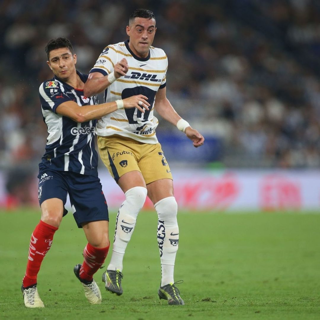 Pumas y Monterrey se vieron las caras en el Play In del pasado Torneo Clausura.