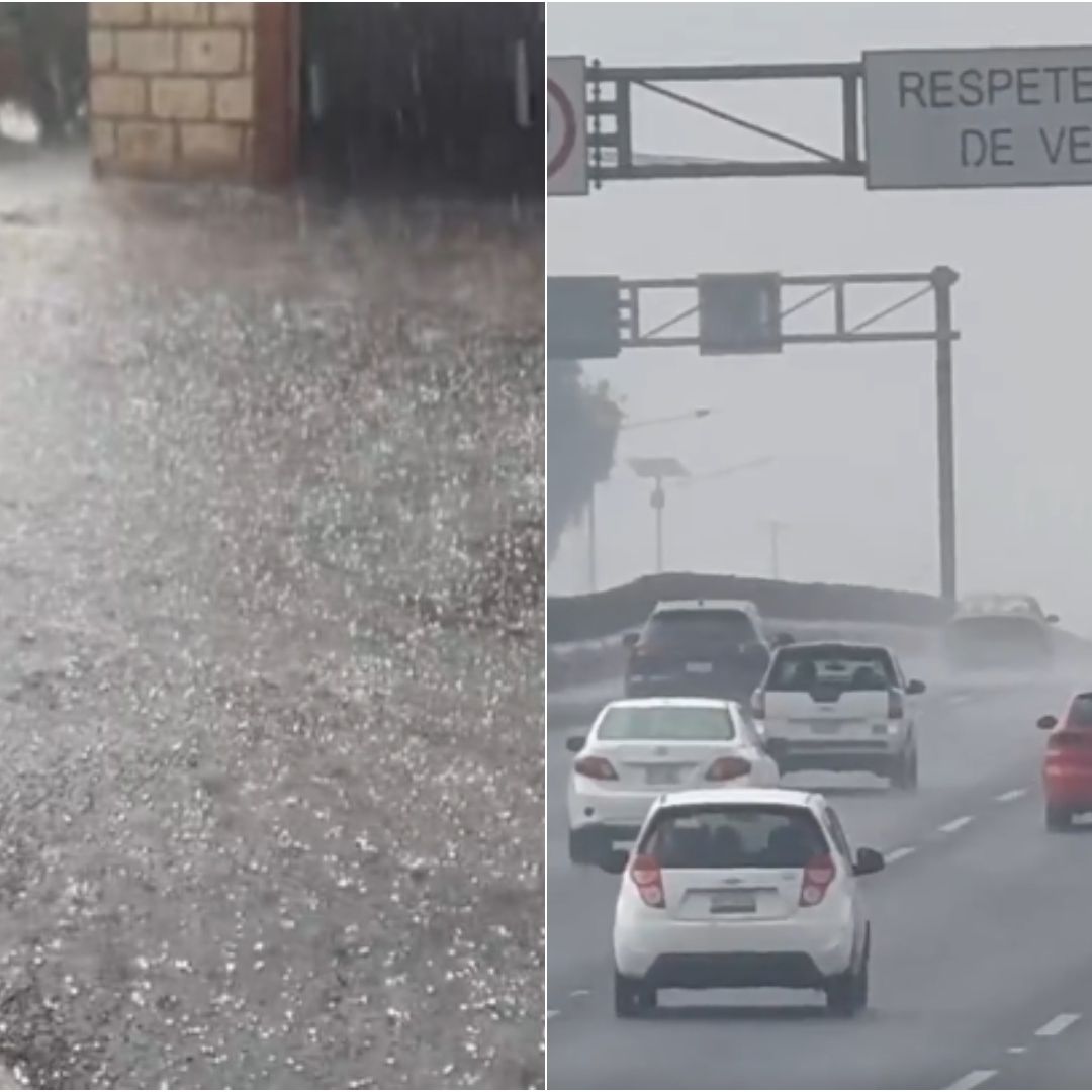 Fuerte inundaciones afectaron a Naucalpan y Ecatepec.