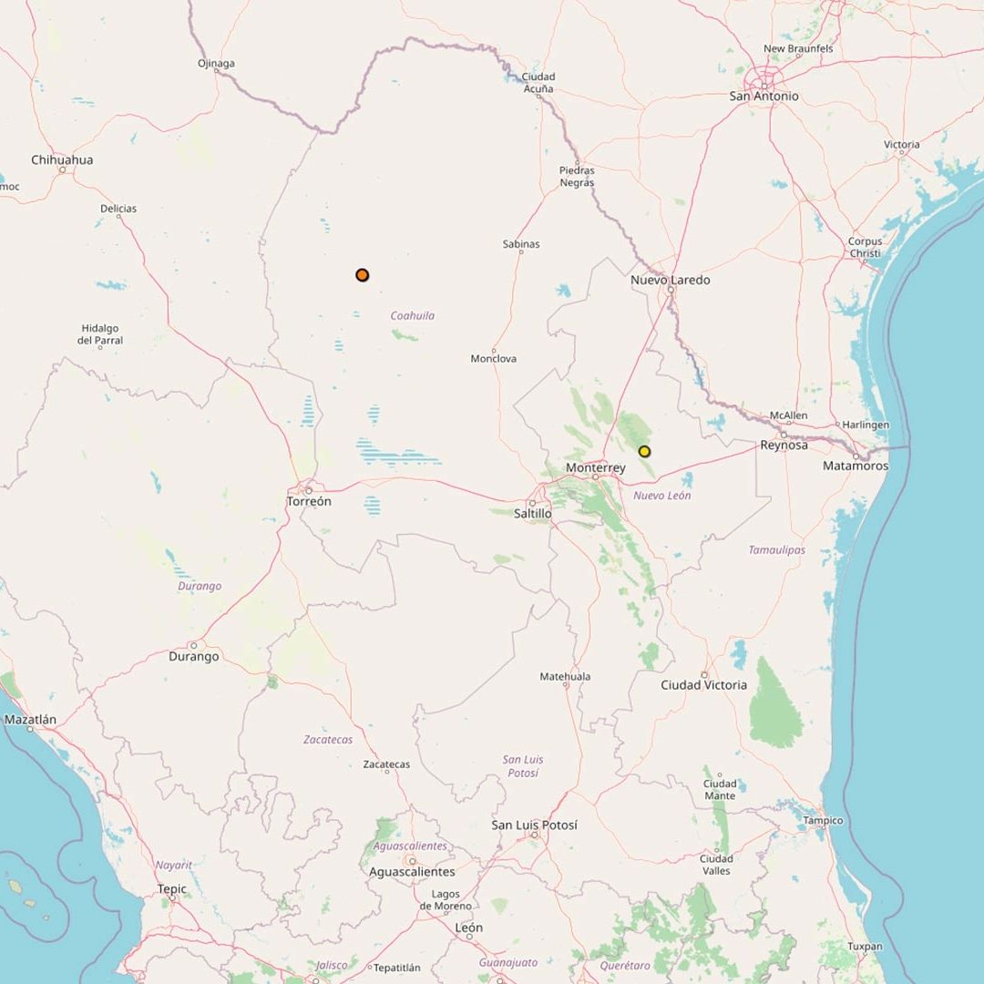 SSN Registra Sismo de Magnitud 5.3 en Melchor Múzquiz, Coahuila