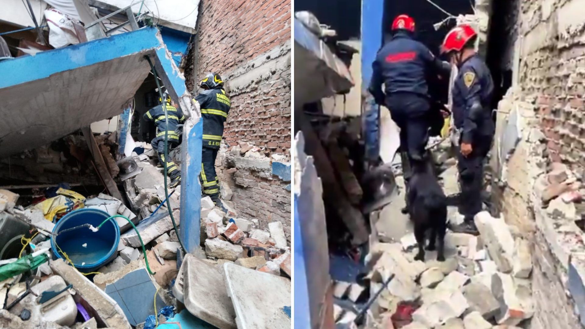 Explosión por Acumulación de Gas Provoca Derrumbe de Casa en la GAM; Hay Varios Lesionados