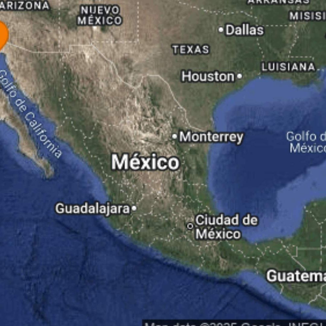 Reportan Sismo Magnitud 4.0 en Puerto Peñasco, Sonora Hoy 23 de Junio 2025