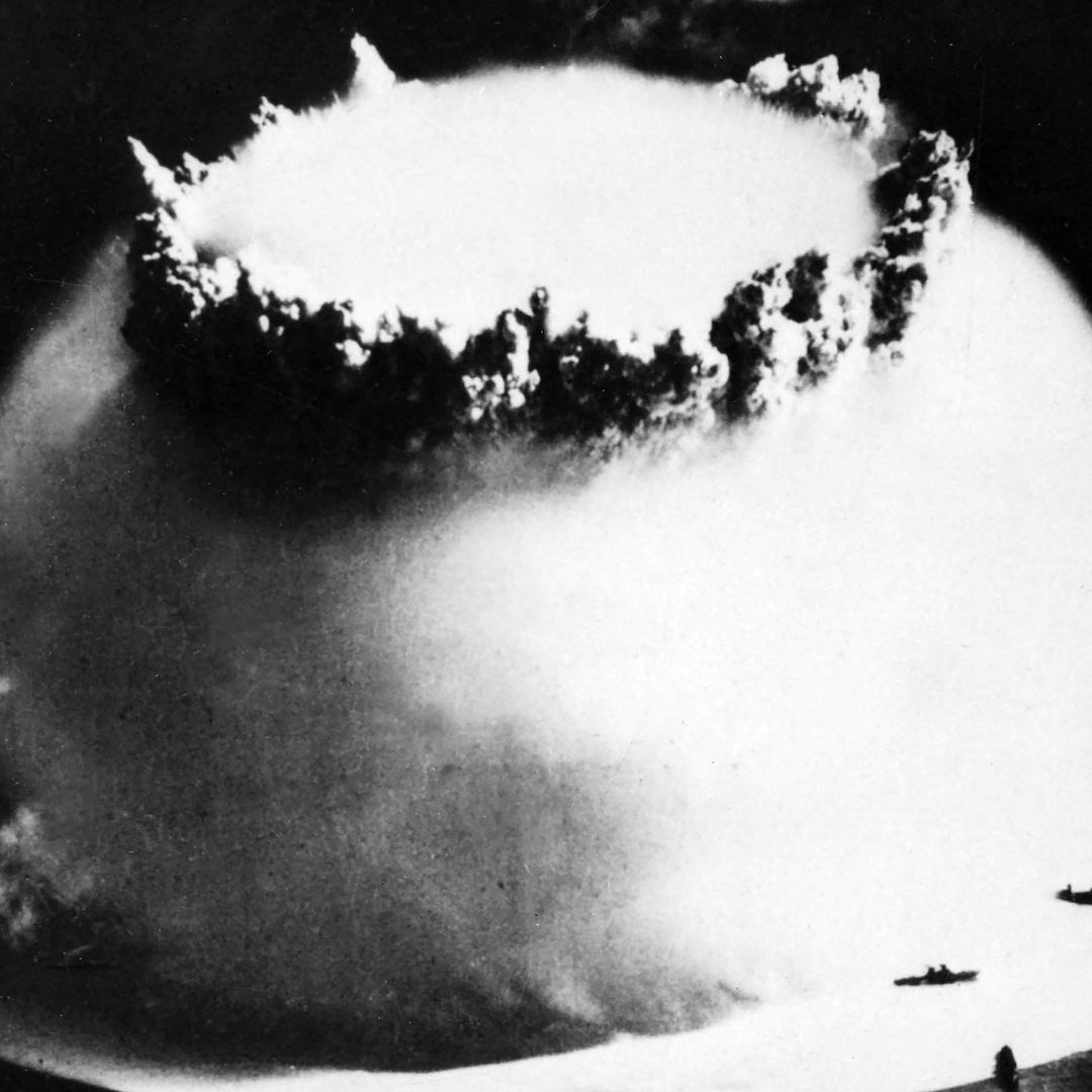 Bomba atómica explotada en las Islas Marshall