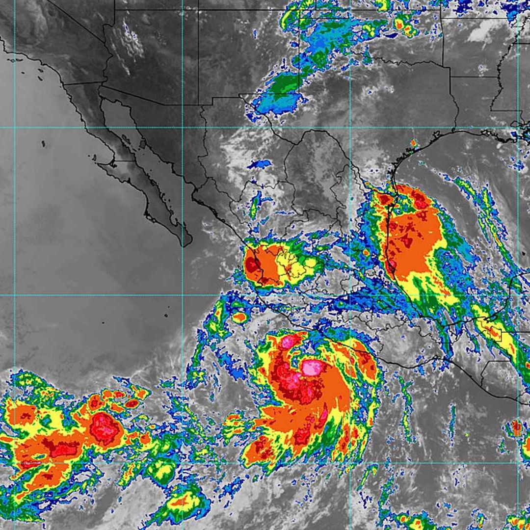 Presencia de la tormenta tropical Flossie en el Pacífico mexicano